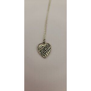 925 sterling silver heart necklace